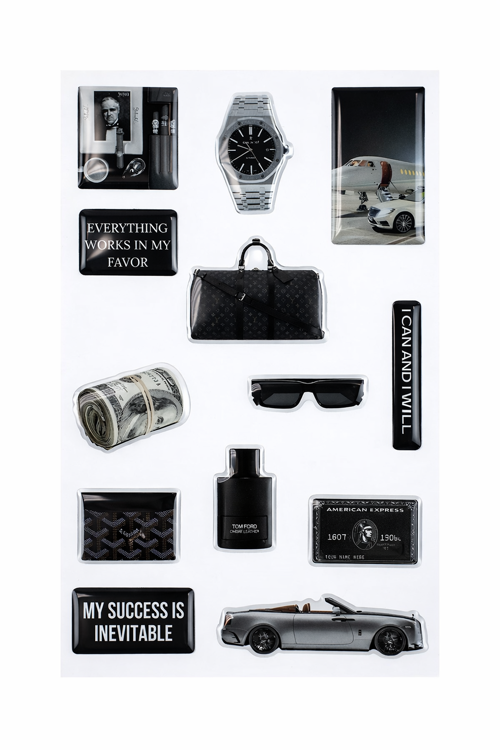 13-My Success Sticker Set