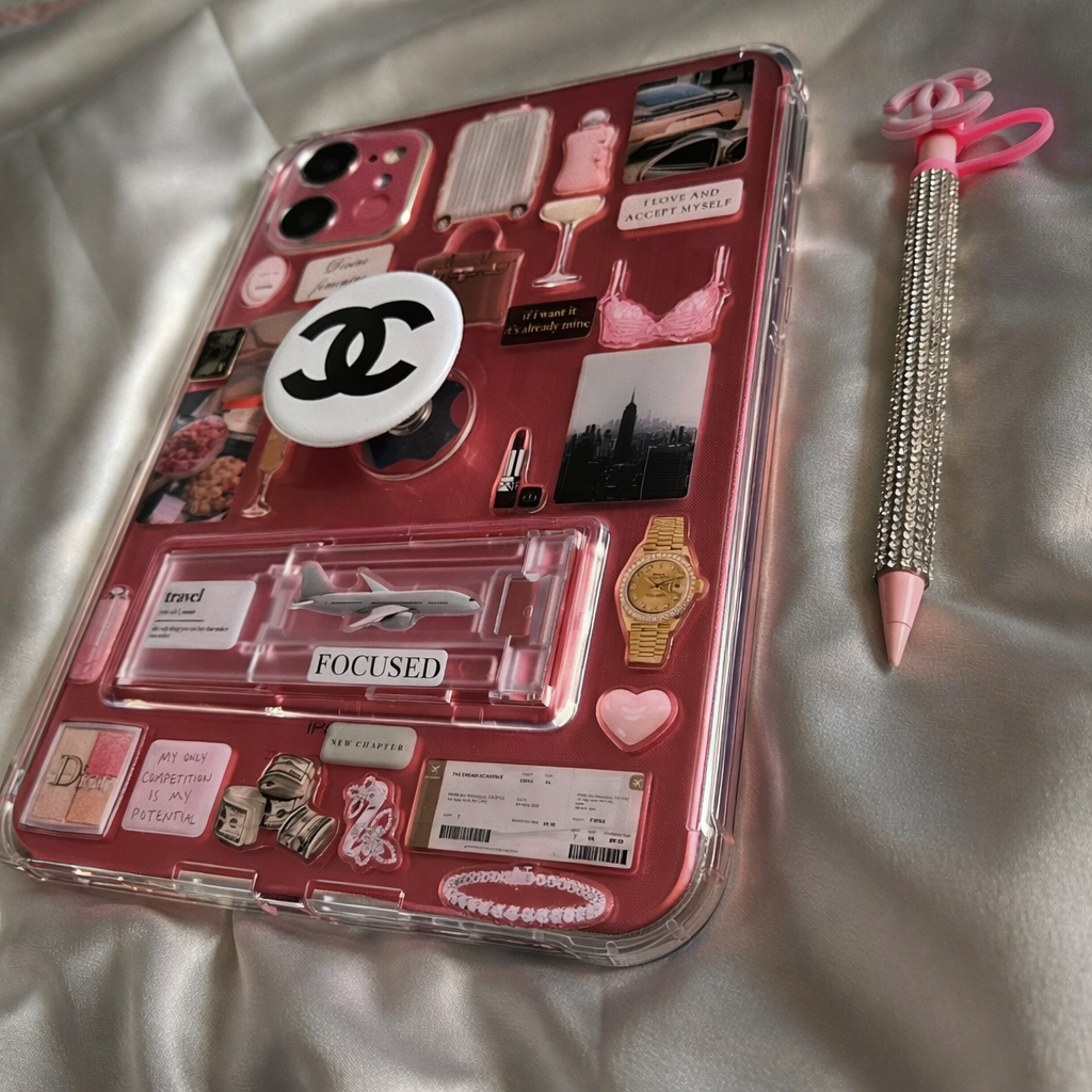 Lucky Girl Sticker Set