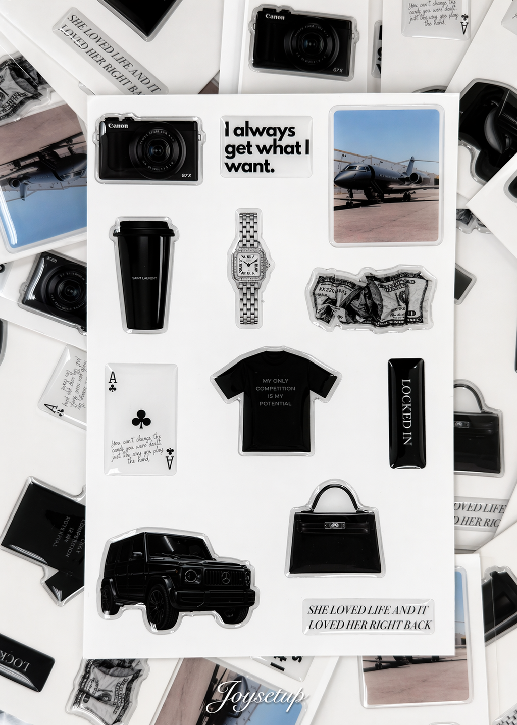25-Boss Energy Sticker Set
