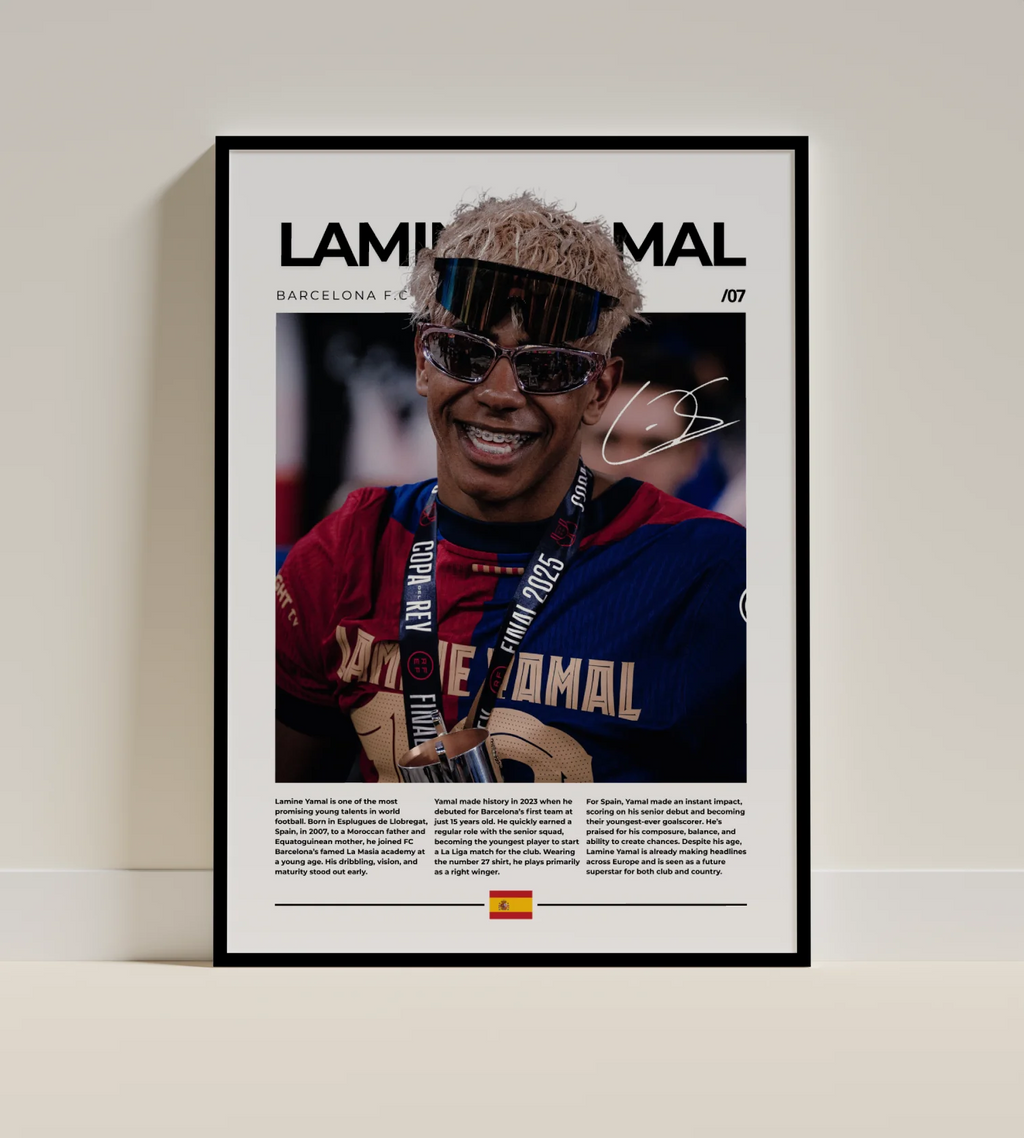 Cristiano Ronaldo-Lionel Messi-Lamine Yamal